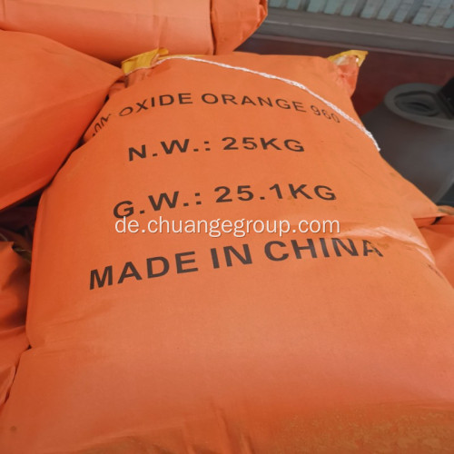 Bayer Orange Pigment Eisenoxid